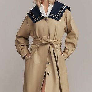 Damson Madder Ella Trench Coat US 10
